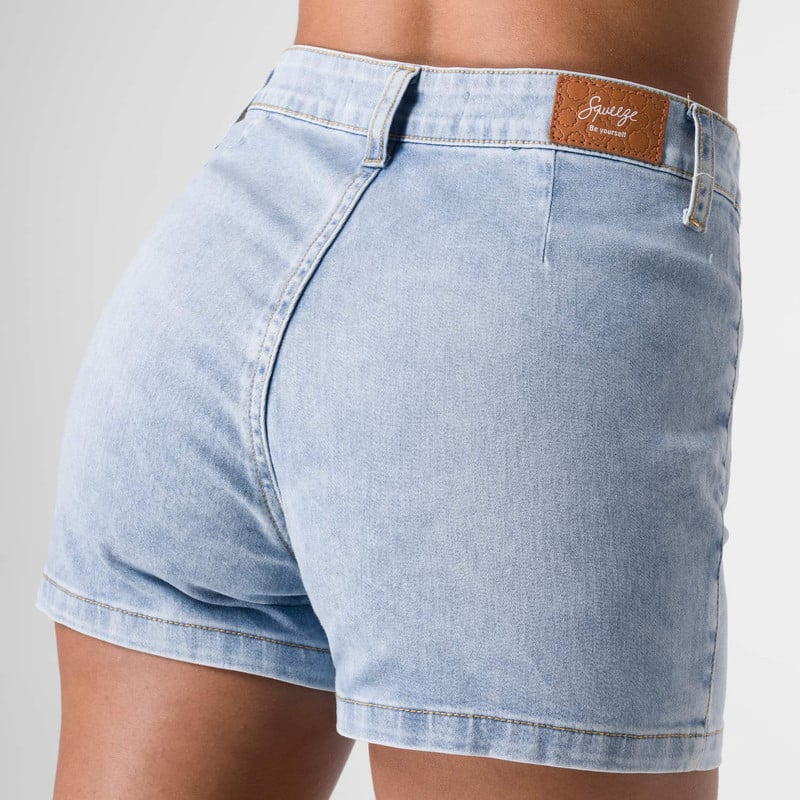 SHORT SARAHY DENIM STRETCH MUJER - 5