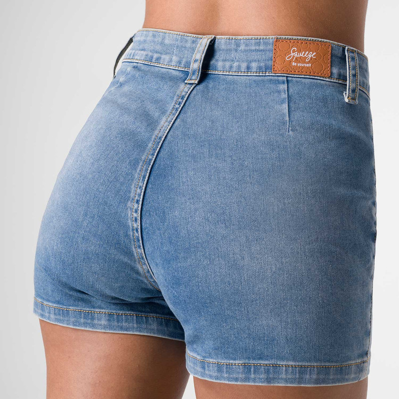 SHORT SARAHY DENIM STRETCH MUJER - 5
