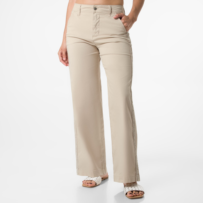 PANTALON MODA ANULEA TAFETA MUJER - 1