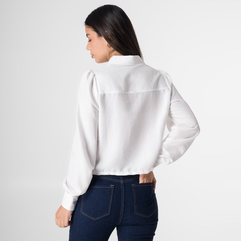 BLUSAS POPELINA MUJER PAVIA - 3