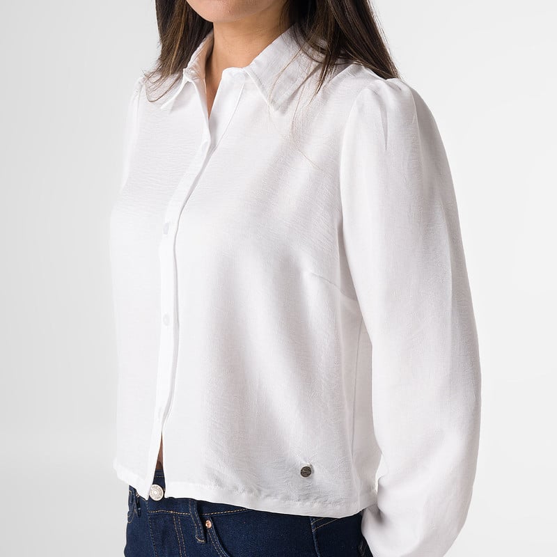BLUSAS POPELINA MUJER PAVIA - 4