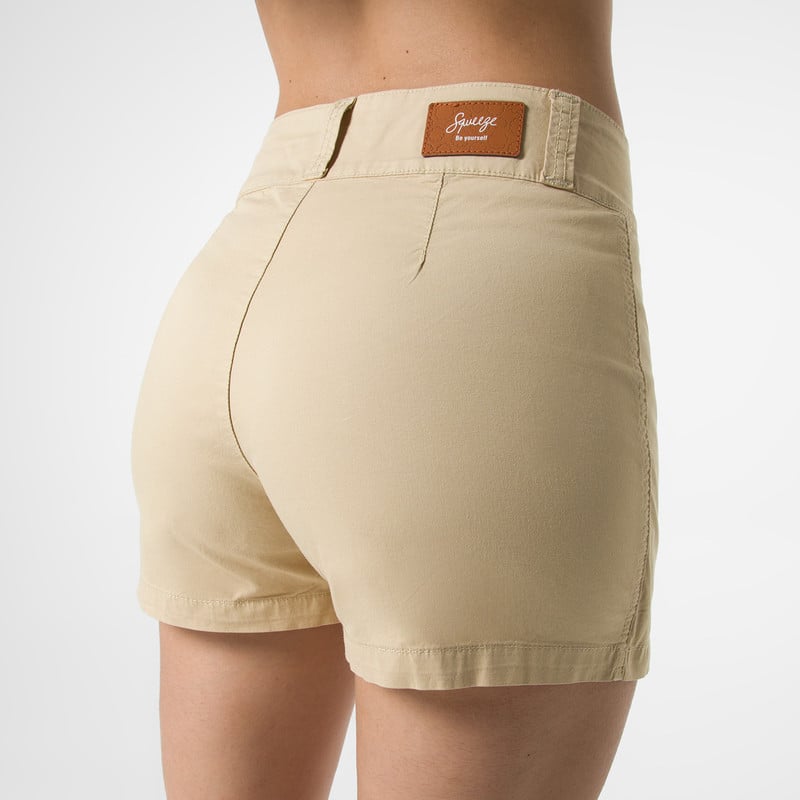 SHORT MINI SHOR GIADHA TAFETA MUJER - 5