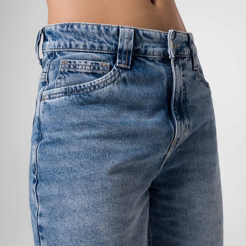 CROPPED JORTS CENYA DENIM MUJER - 4