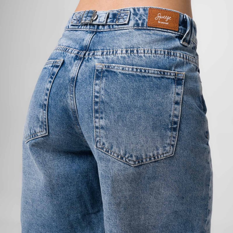CROPPED JORTS CENYA DENIM MUJER - 5
