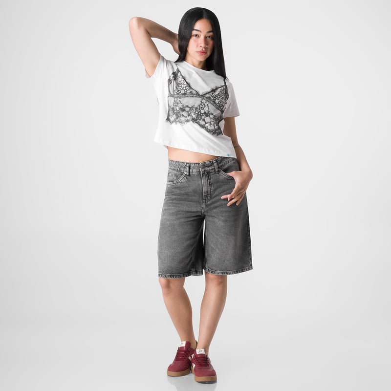 CROPPED DENIM MUJER GYZELLE - 2
