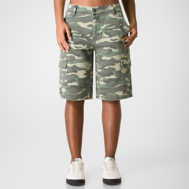 CROPPED JORTS ULANNY DRILL MUJER - 1