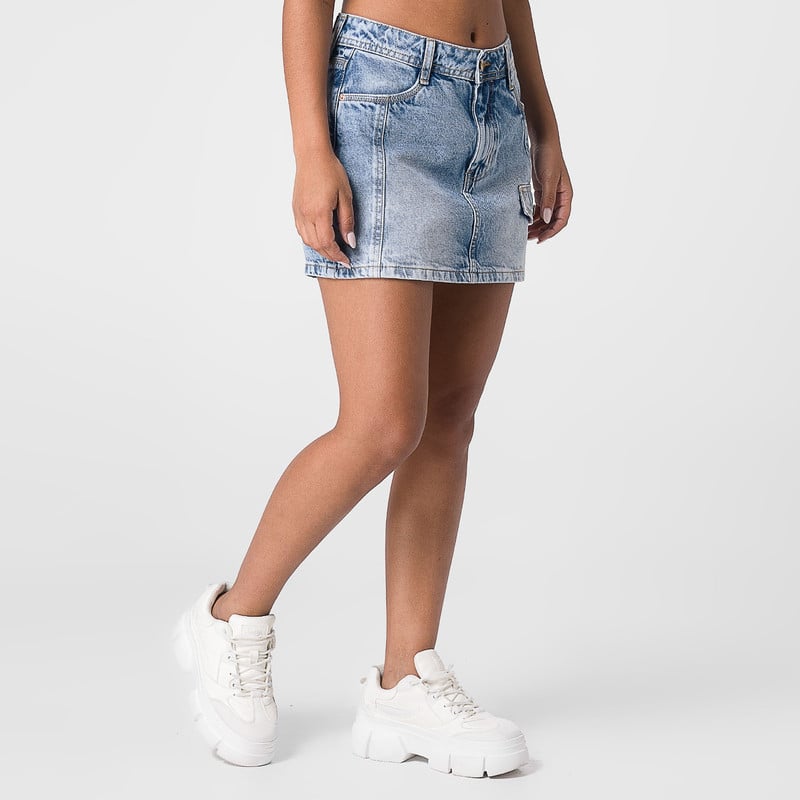 SHORT MINI SHOR YENI DENIM MUJER - 3