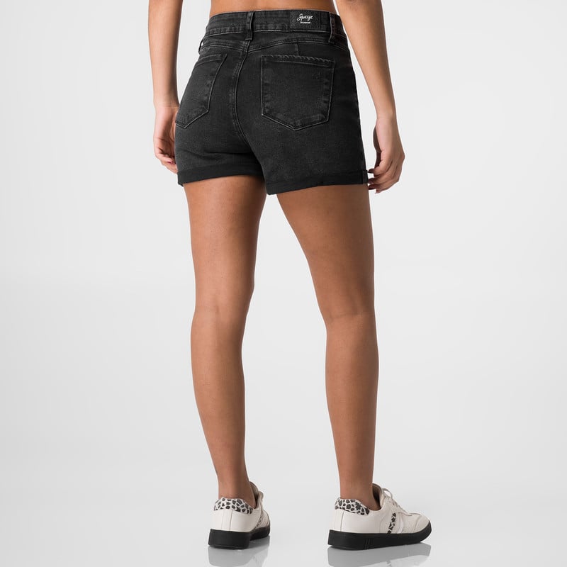 SHORT HOLISA DENIM STRETCH MUJER - 3