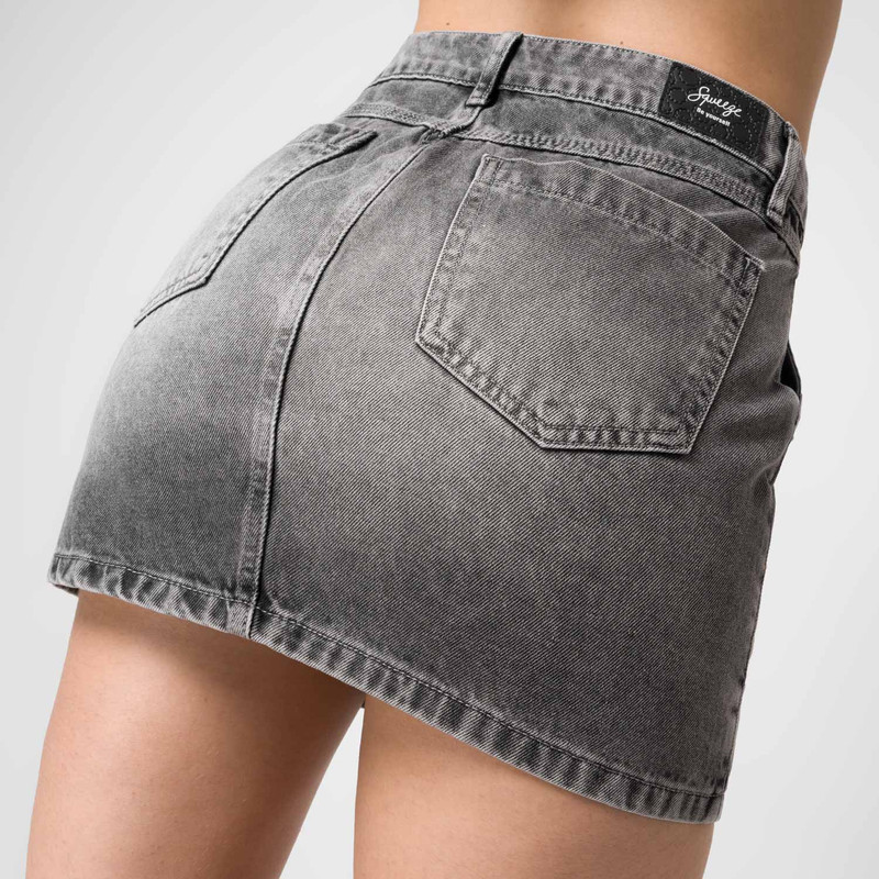 FALDA 3/4 VALEXY DENIM MUJER - 5