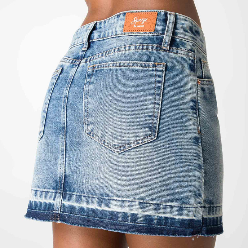 FALDA MINIFALDA ALYCHA DENIM MUJER - 5