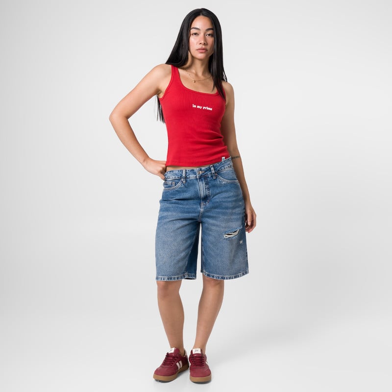 TOP BIVIDI POLIETXIA RIB LYCRADO MUJER - 2