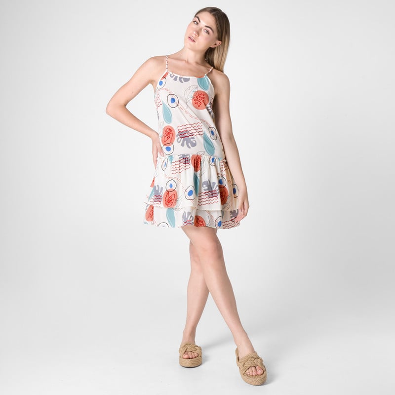 VESTIDOS POPELINA MUJER KAPARY - 1