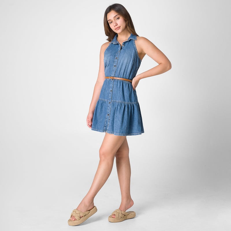 VESTIDOS DENIM MUJER UDELE - 2