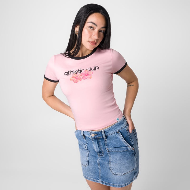 POLO TSHIRT ALTHY 8 JERSEY FULL LYCRA MUJER - 1