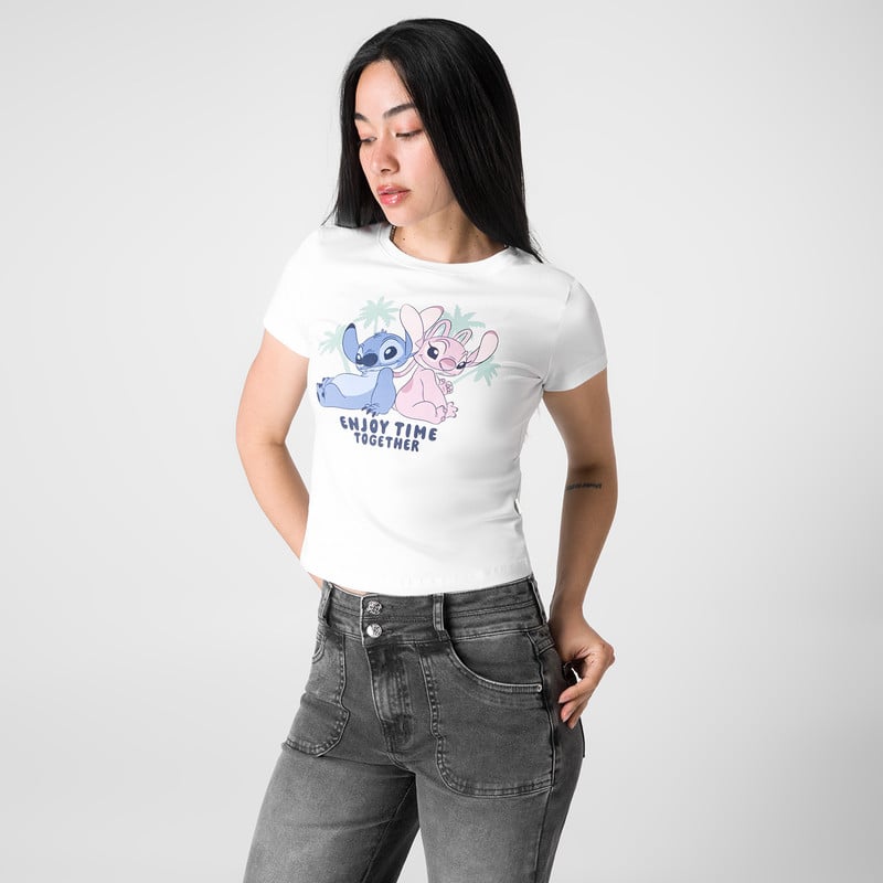 POLO MODA SCRUMP-DISNEY JERSEY FULL LYCRA MUJER - 1