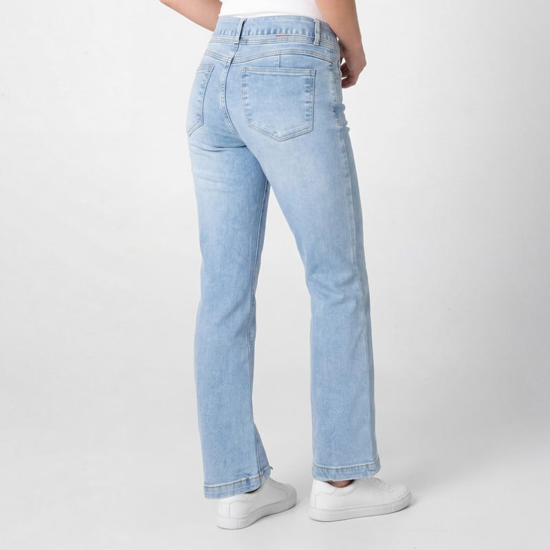PANTALON MODA ELIHANNAH DENIM STRETCH MUJER - 2