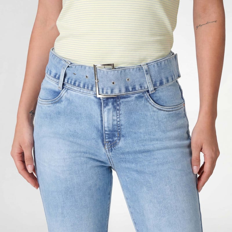 PANTALON MODA ELIHANNAH DENIM STRETCH MUJER - 3