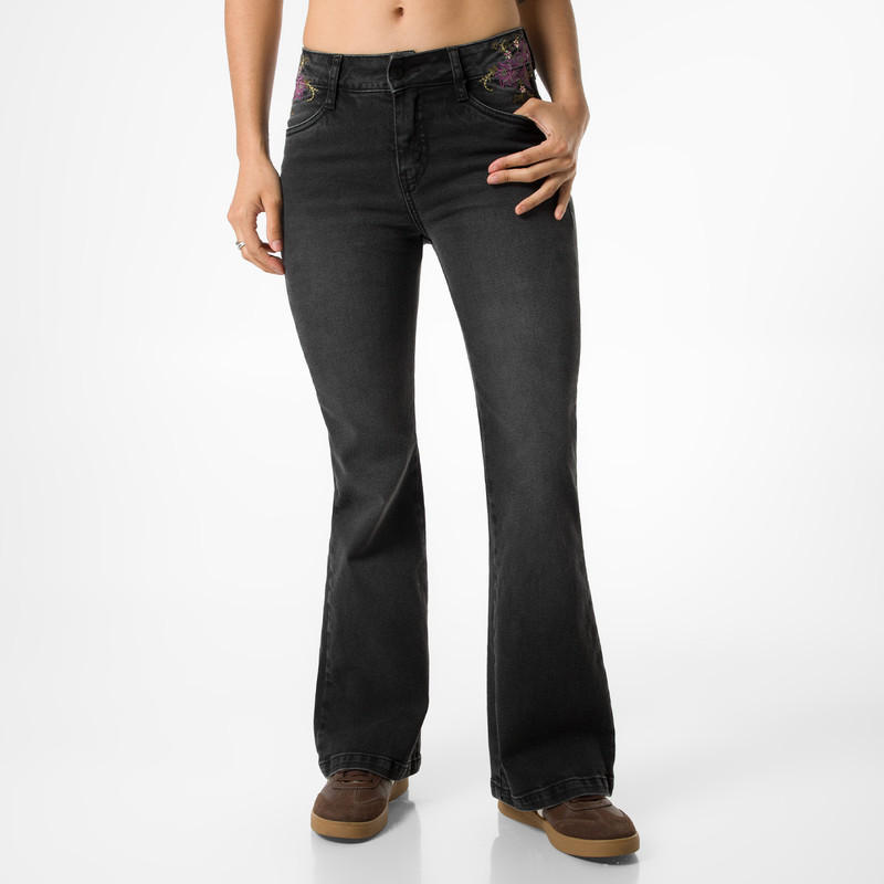 PANTALON MODA CHAXIRHA DENIM STRETCH MUJER - 1