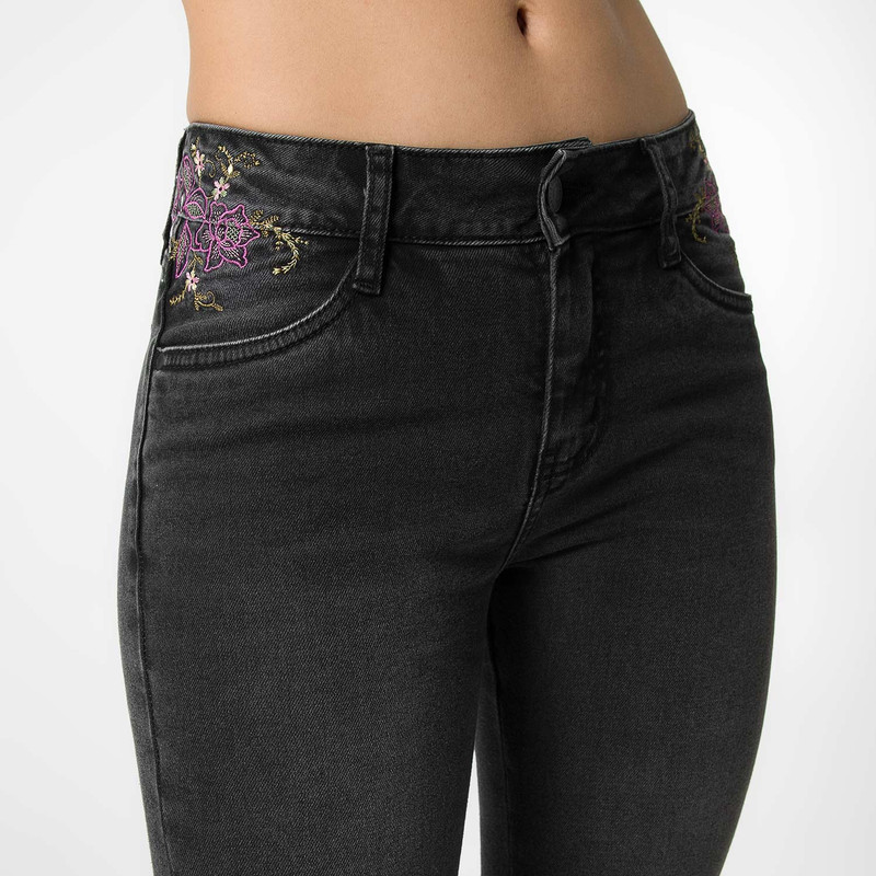 PANTALON MODA CHAXIRHA DENIM STRETCH MUJER - 4