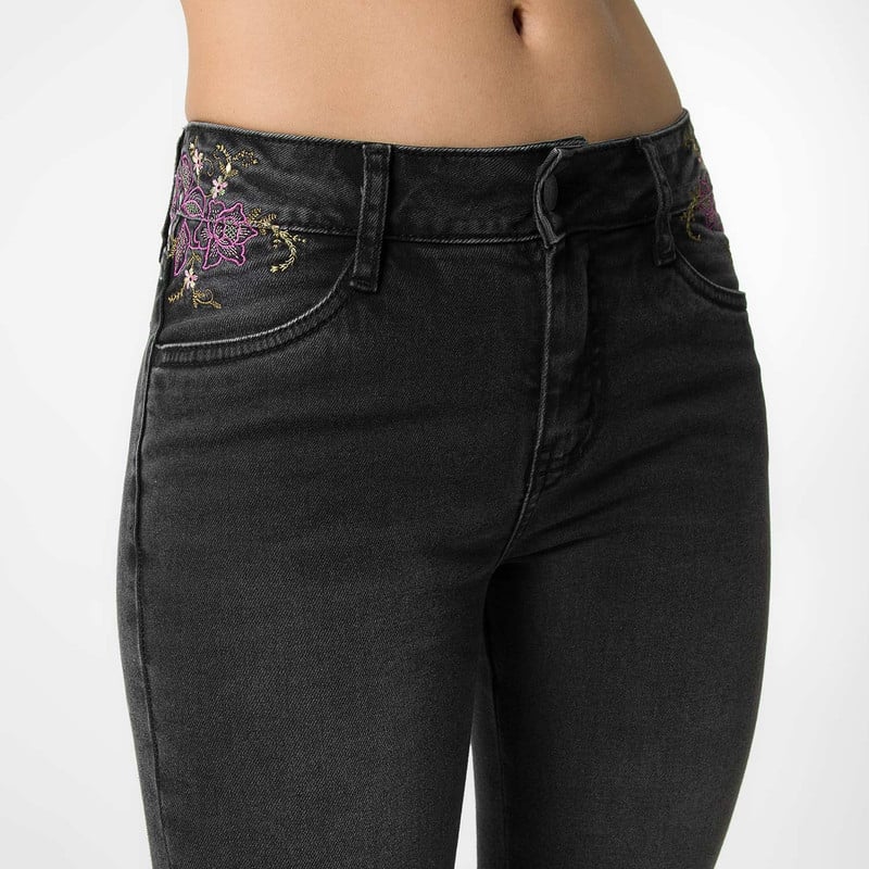 PANTALON MODA CHAXIRHA DENIM STRETCH MUJER - 4