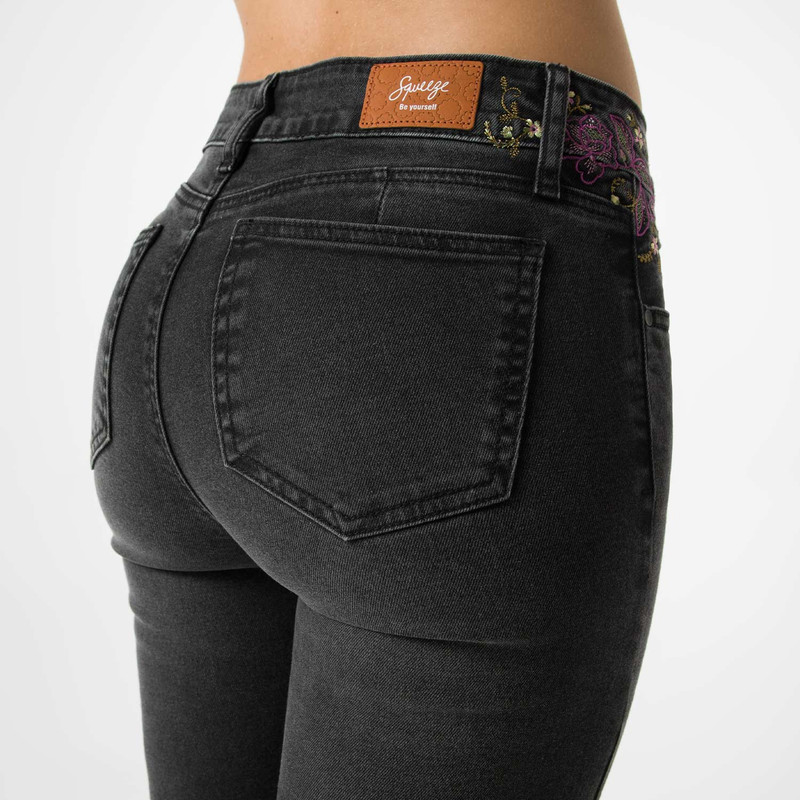 PANTALON MODA CHAXIRHA DENIM STRETCH MUJER - 5