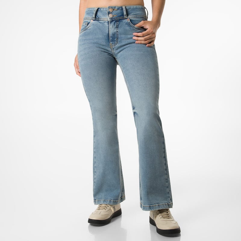 PANTALON MODA FYORE DENIM STRETCH MUJER - 1