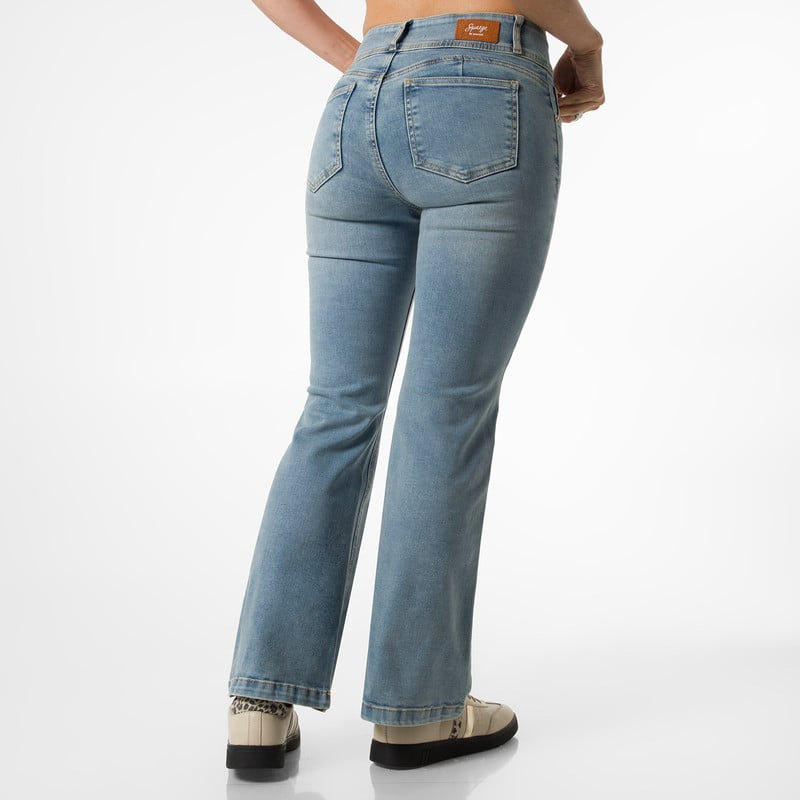 PANTALON MODA FYORE DENIM STRETCH MUJER - 3