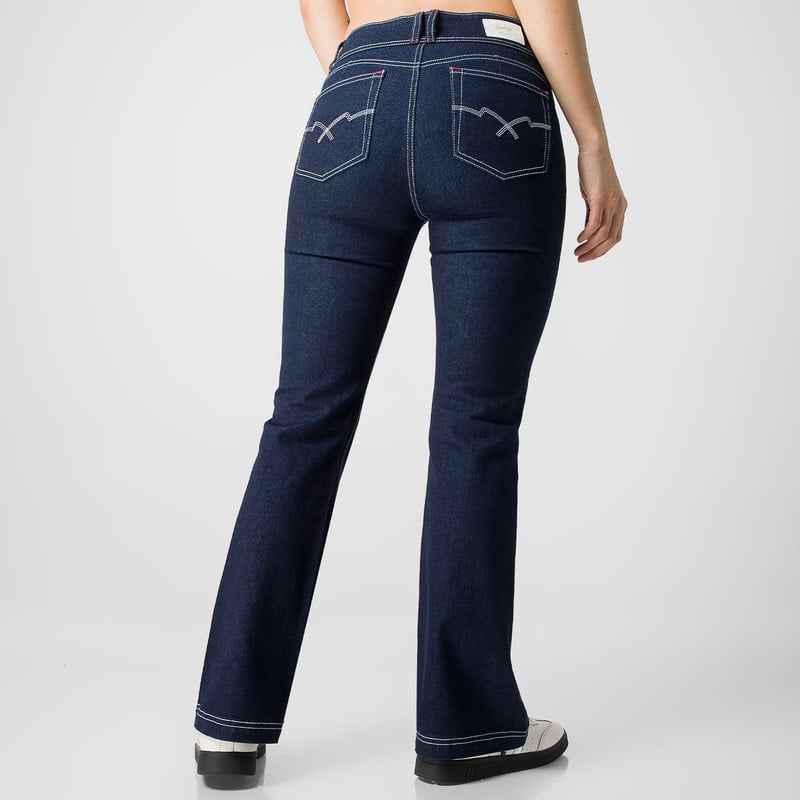 PANTALON MODA SERAFINA DENIM STRETCH MUJER - 3