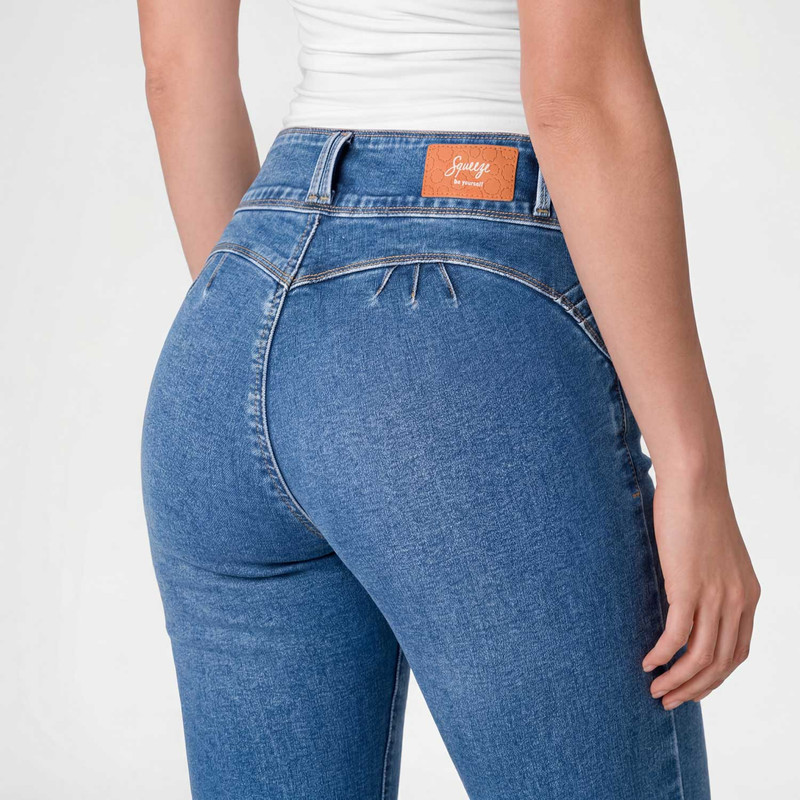 PANTALON MODA MIANNIETH DENIM STRETCH MUJER - 4