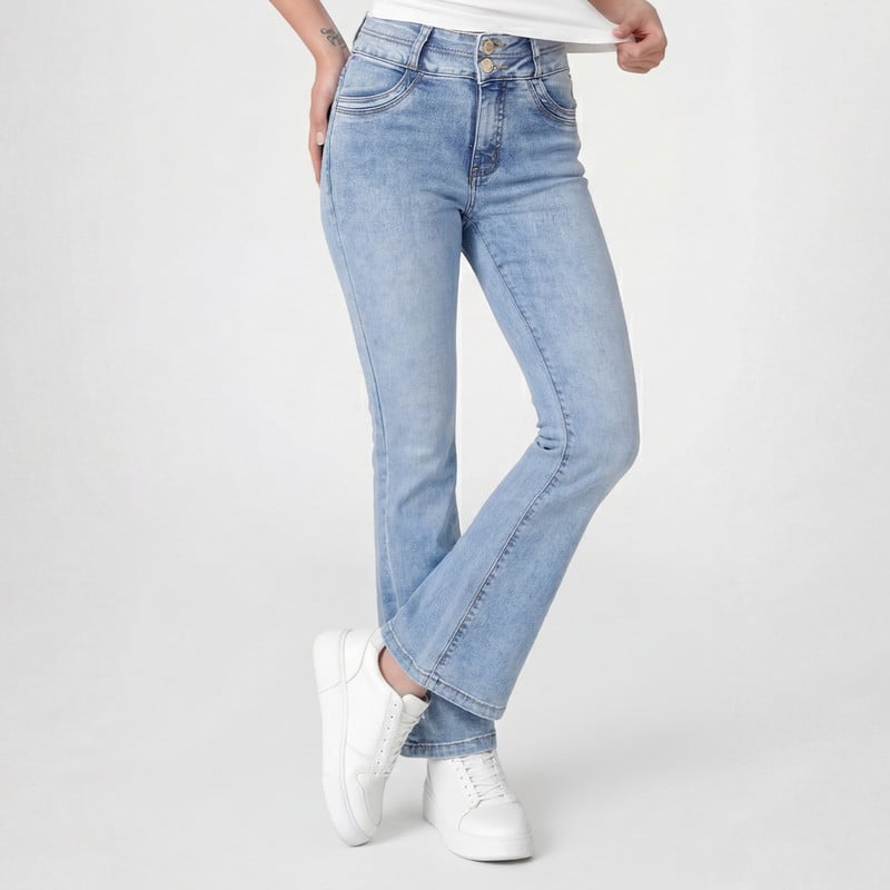 PANTALON MODA SIZIH DENIM STRETCH MUJER - 1