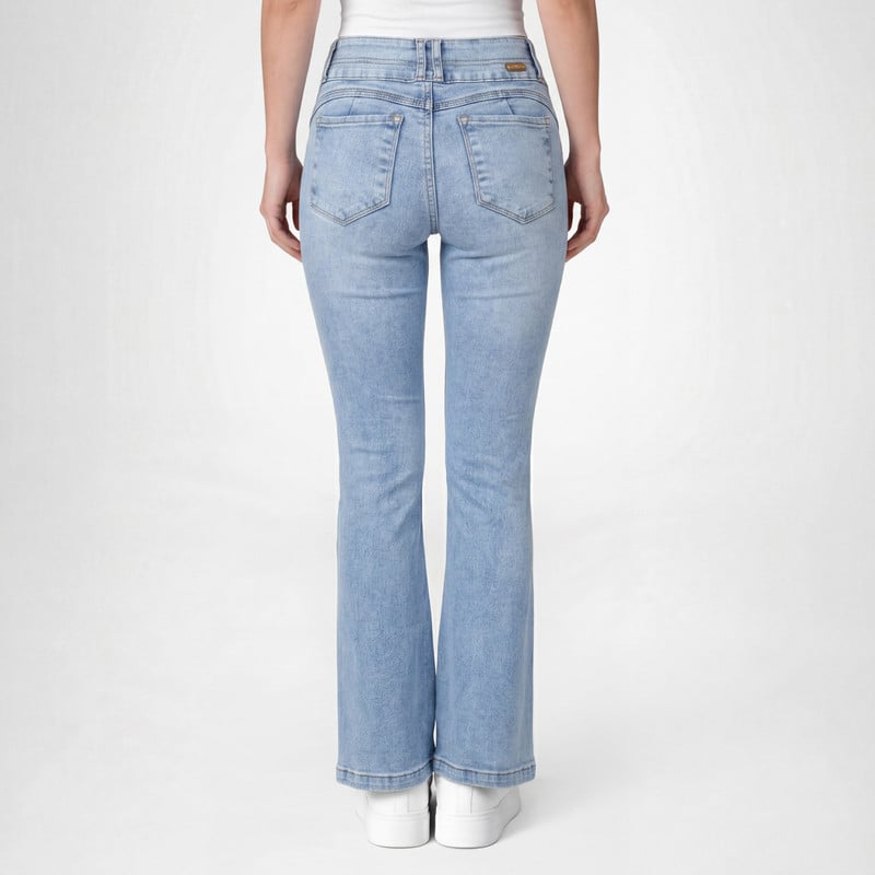 PANTALON MODA SIZIH DENIM STRETCH MUJER - 3