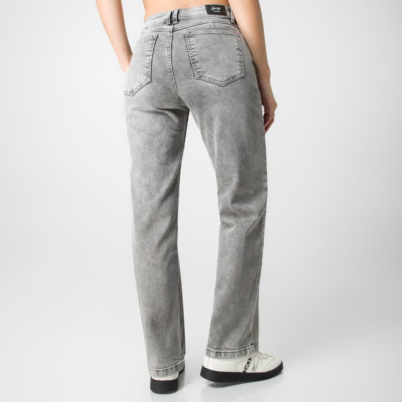 PANTALON MODA INIET LOW DENIM STRETCH MUJER - 3