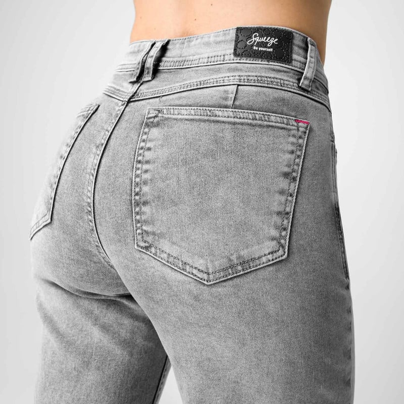PANTALON MODA INIET LOW DENIM STRETCH MUJER - 5