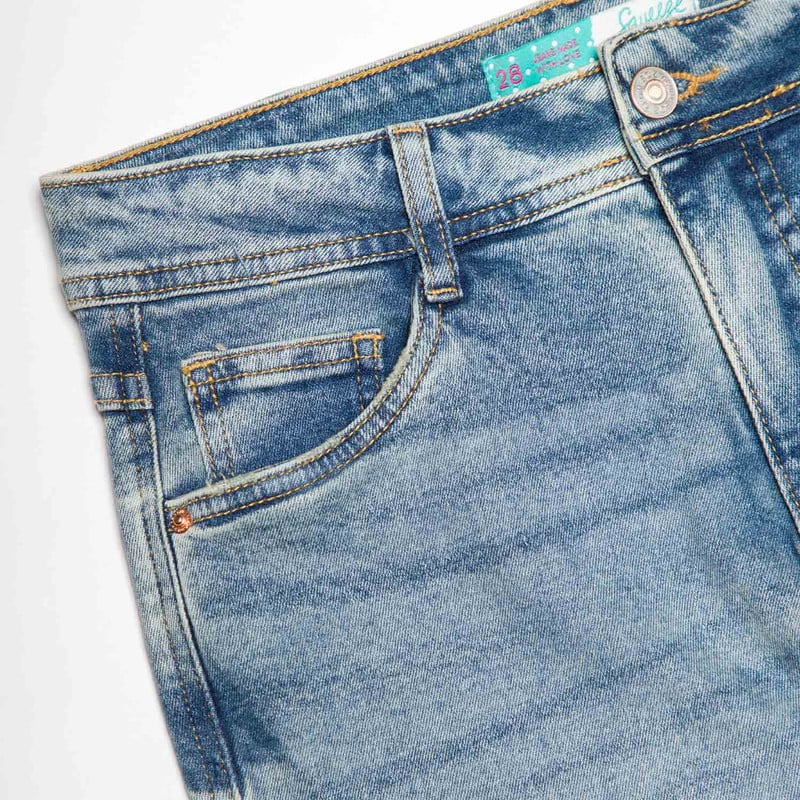 PANTALON MODA ROSALBA DENIM STRETCH MUJER - 3