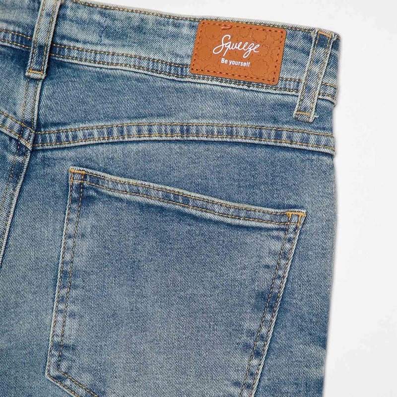PANTALON MODA ROSALBA DENIM STRETCH MUJER - 4