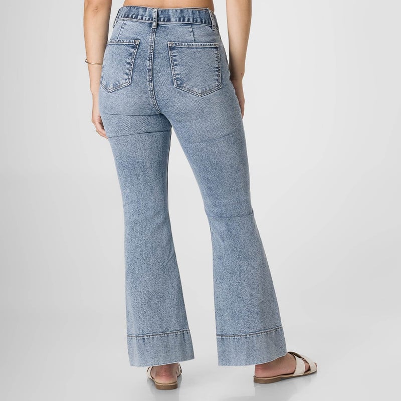 PANTALON MODA ANAILA DENIM STRETCH MUJER - 3