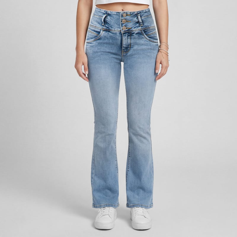 PANTALON MODA LITTARITH DENIM STRETCH MUJER - 1