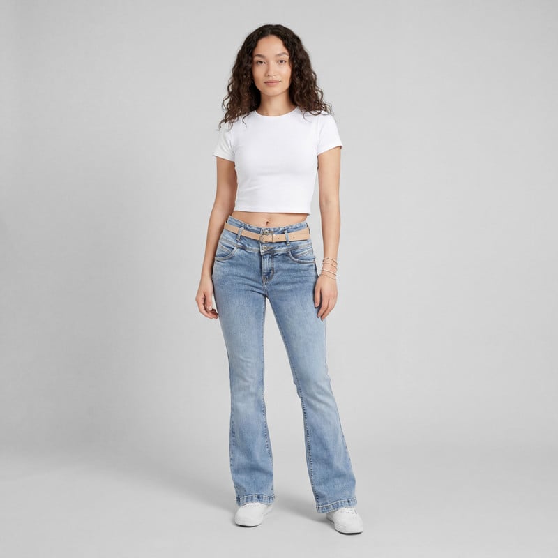 PANTALON MODA LITTARITH DENIM STRETCH MUJER - 2
