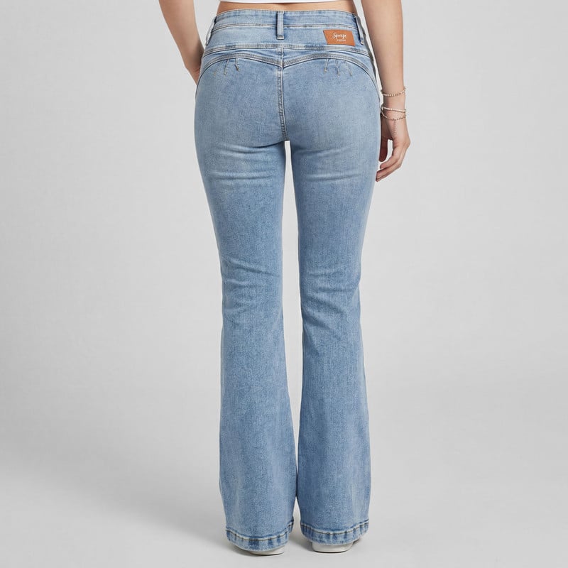 PANTALON MODA LITTARITH DENIM STRETCH MUJER - 3
