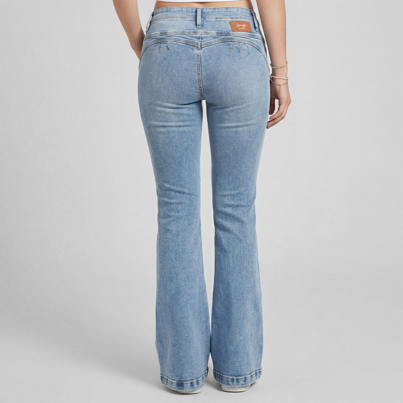 PANTALON MODA LITTARITH DENIM STRETCH MUJER - 3