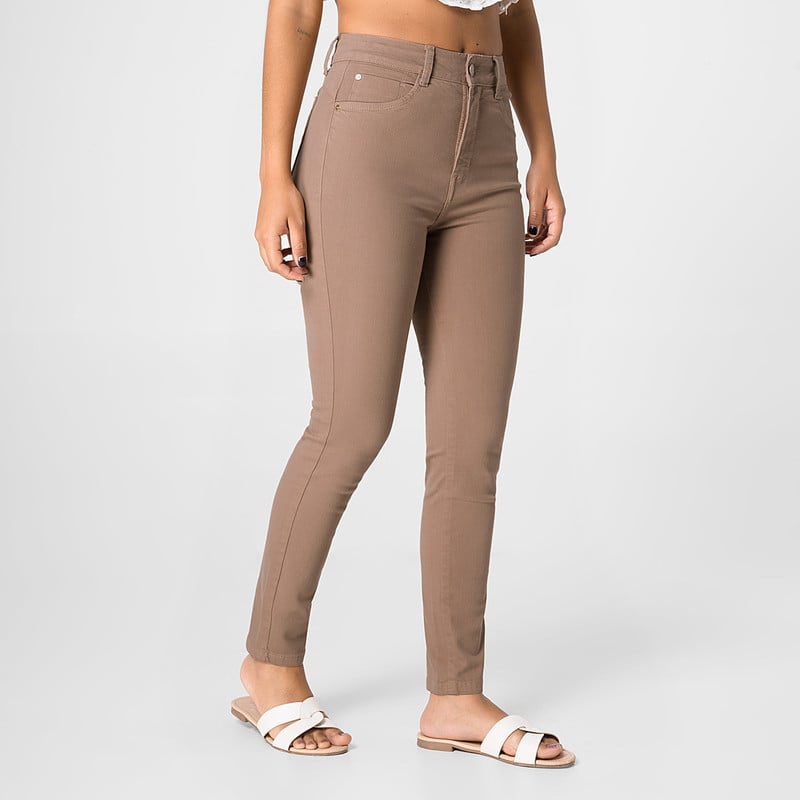 PANTALON CLASICO INGRID COLORS DRILL STRETCH MUJER - 3