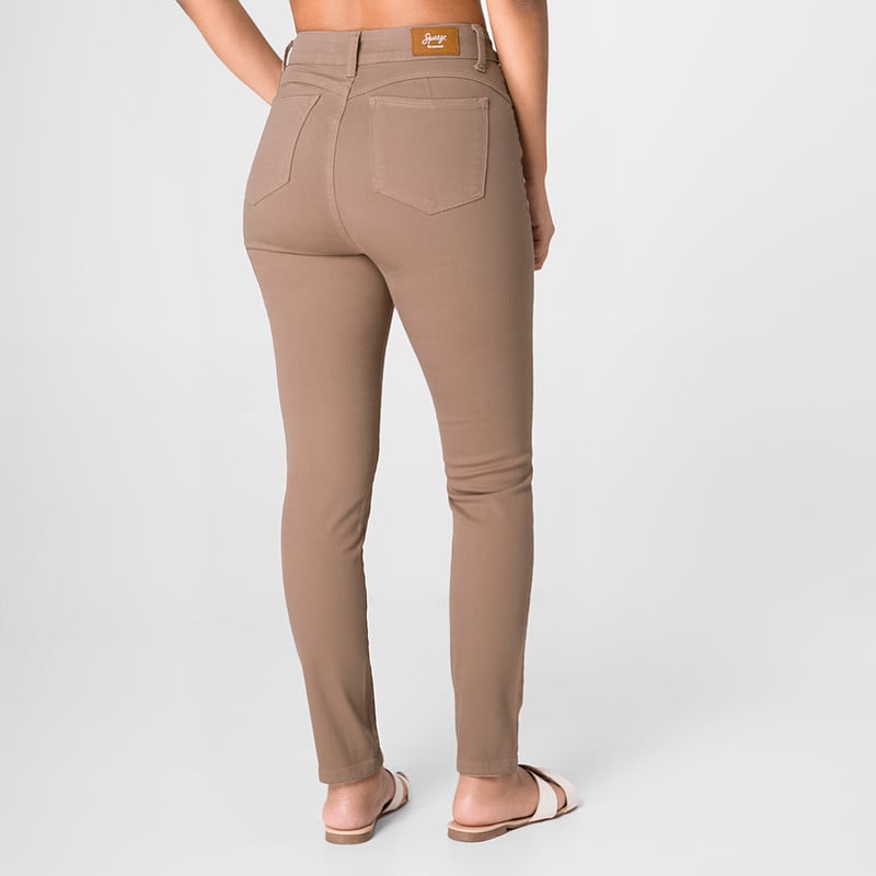 PANTALON CLASICO INGRID COLORS DRILL STRETCH MUJER - 4