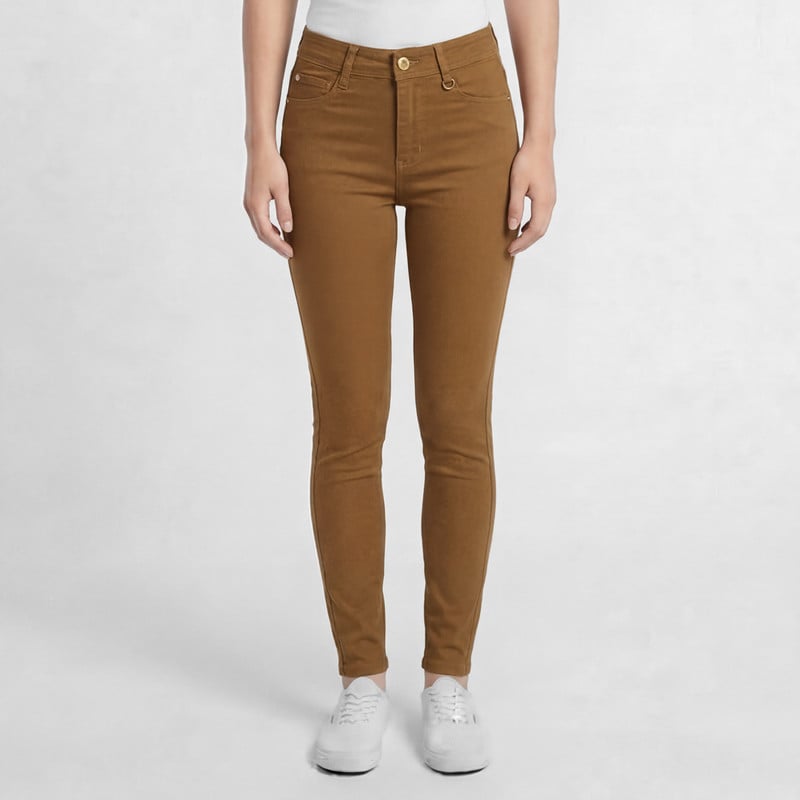 PANTALON MODA MARIALU DRILL STRETCH MUJER - 1