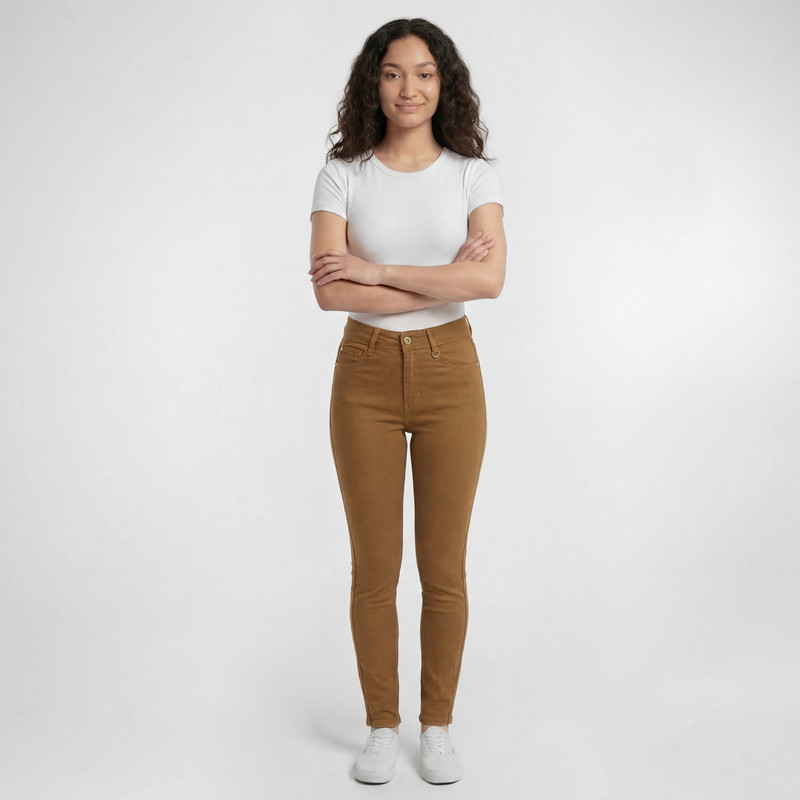 PANTALON MODA MARIALU DRILL STRETCH MUJER - 2