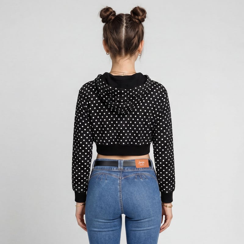 POLERAS ZIPPER BROOKEH FRENCH TERRY MUJER - 3