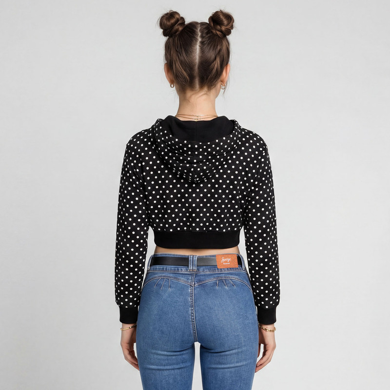 POLERAS ZIPPER BROOKEH FRENCH TERRY MUJER - 3
