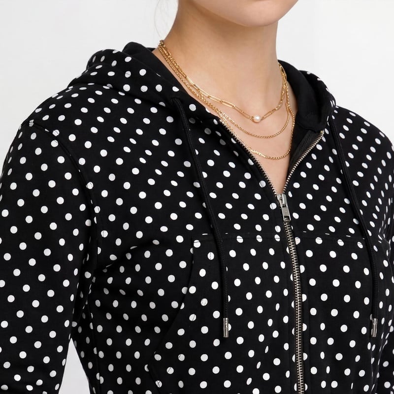 POLERAS ZIPPER BROOKEH FRENCH TERRY MUJER - 4