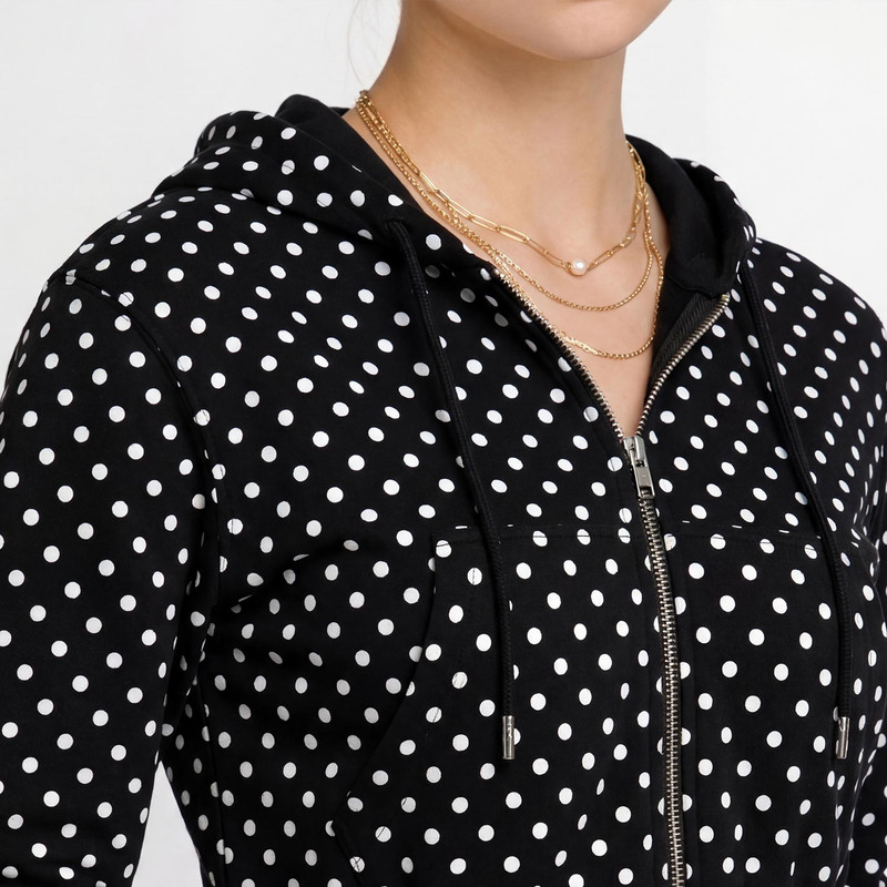 POLERAS ZIPPER BROOKEH FRENCH TERRY MUJER - 4