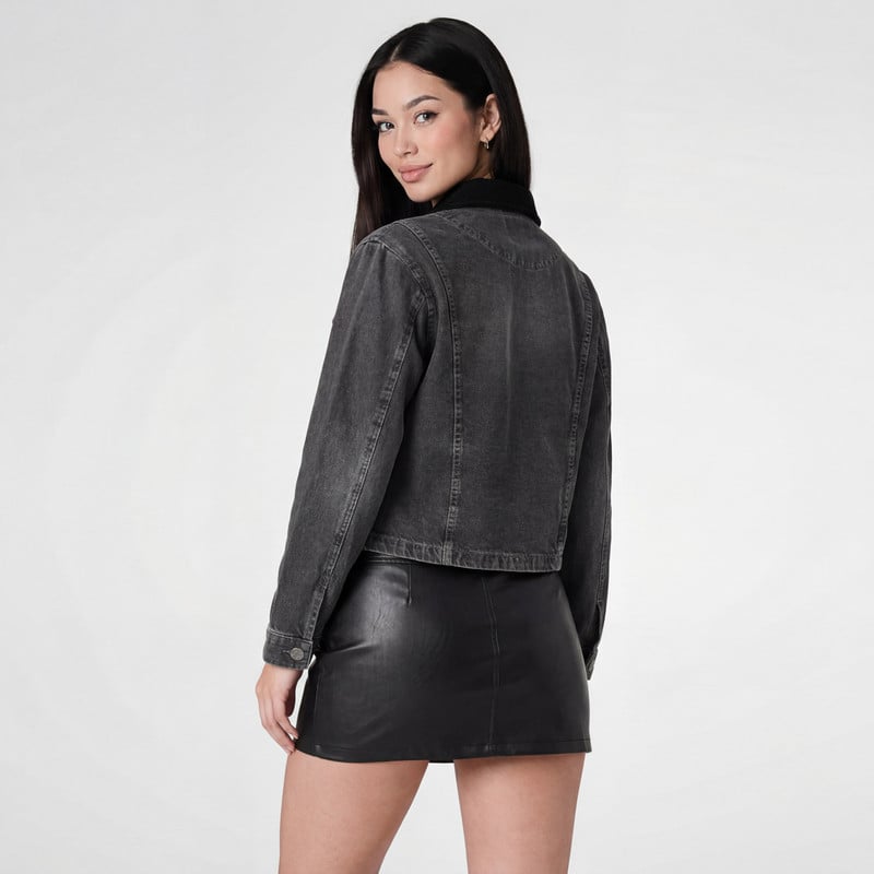 CASACA DHANNAE DENIM MUJER - 3