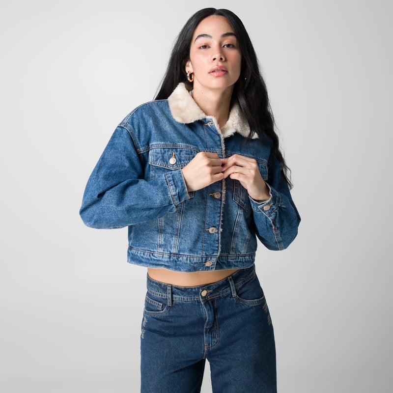 CASACA HARPET DENIM MUJER - 1